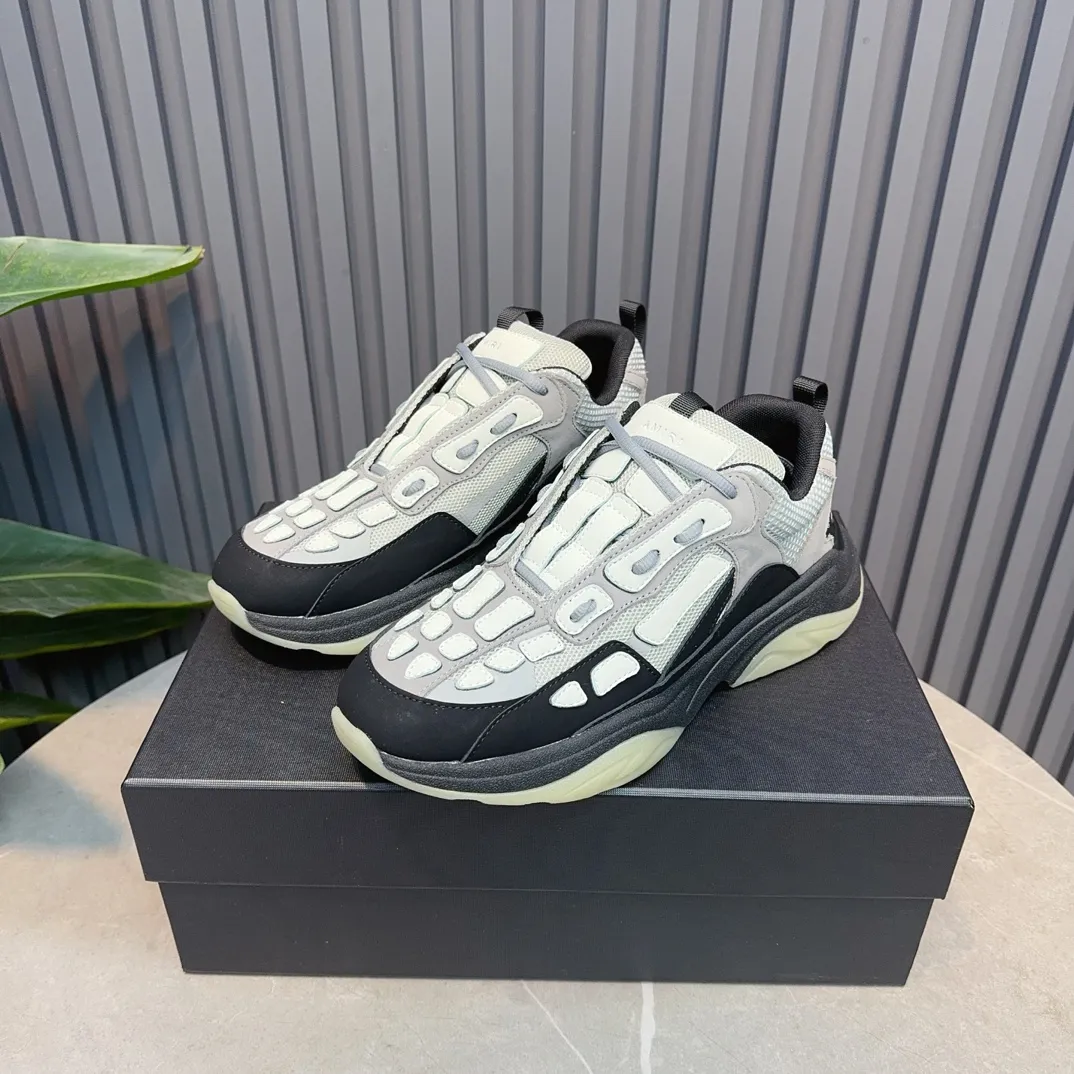 Men's shoes 💰740💰 AMIRI AMIRI fashion brand hot sale 🔥 Available all year round ✅ Official website synchronization Imported fabrics 1⃣️ vs 1⃣️ replica, original factory special original sole, 38-45 (38.45. Non-refundable)